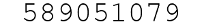Number 589051079.