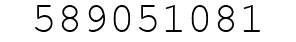 Number 589051081.