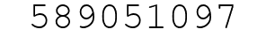 Number 589051097.