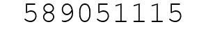Number 589051115.