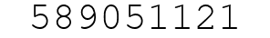 Number 589051121.