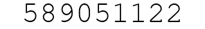 Number 589051122.