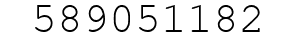 Number 589051182.