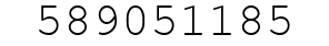 Number 589051185.