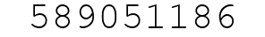 Number 589051186.