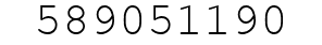 Number 589051190.