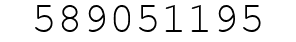 Number 589051195.