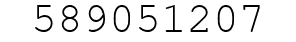 Number 589051207.