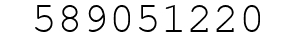 Number 589051220.