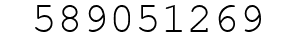 Number 589051269.