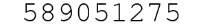 Number 589051275.