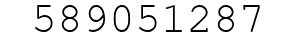 Number 589051287.