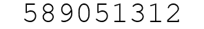 Number 589051312.
