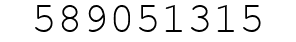 Number 589051315.