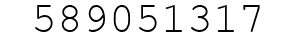 Number 589051317.