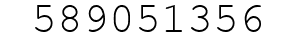 Number 589051356.