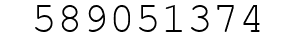 Number 589051374.