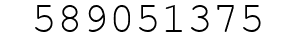 Number 589051375.