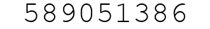 Number 589051386.