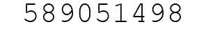 Number 589051498.