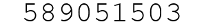 Number 589051503.