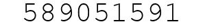 Number 589051591.