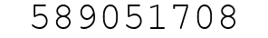 Number 589051708.