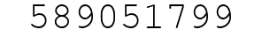 Number 589051799.