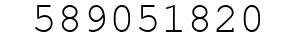 Number 589051820.