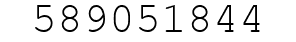 Number 589051844.