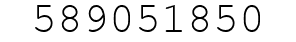 Number 589051850.