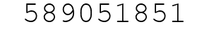 Number 589051851.