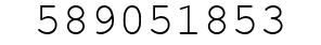 Number 589051853.