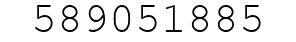 Number 589051885.