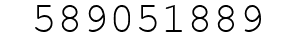 Number 589051889.
