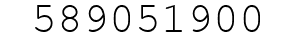Number 589051900.