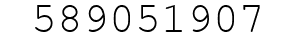 Number 589051907.