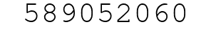 Number 589052060.