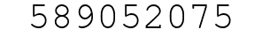Number 589052075.