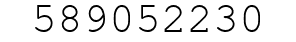 Number 589052230.