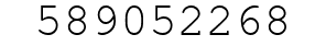 Number 589052268.