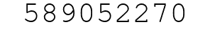 Number 589052270.