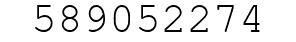Number 589052274.