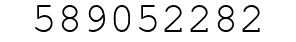 Number 589052282.