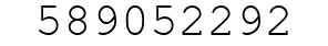 Number 589052292.