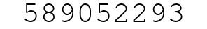 Number 589052293.