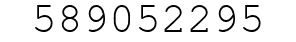 Number 589052295.