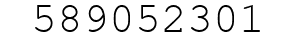Number 589052301.
