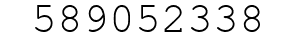 Number 589052338.