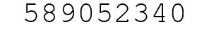 Number 589052340.